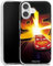 DeinDesign Silikon Hülle kompatibel mit Apple iPhone 16 Case transparent Handyhülle Offizielles Lizenzprodukt Cars Lightning McQueen 95