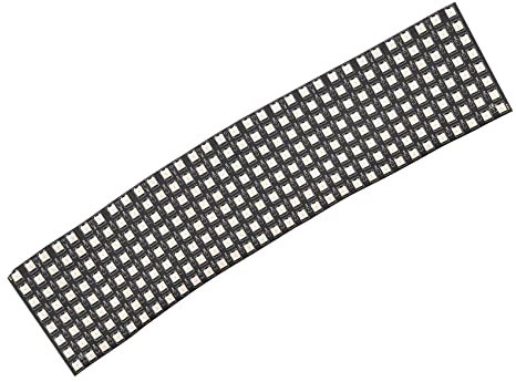 Diheohg LED Matrix Panel, WS2812B RGB 832 Pixel Digitale Flexible Matrix Individuell Adressierbarer LED Bildschirm