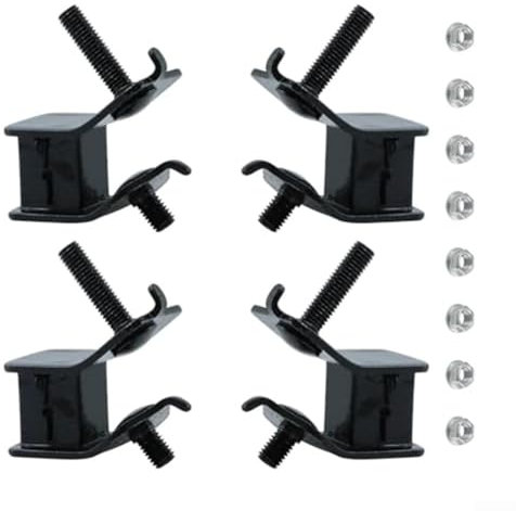 4Pcs Replacement Engine Mounts, Anti Vibration Generator Rubber, Motor Mounts Fit for Many Engines Lawn Mowers Pressure Washer 68325-899-000 68325-ZC2-000 Gas Generator Parts