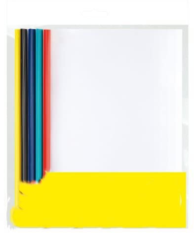 5 A4 Document Display Slide Binder File Folders