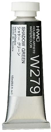 Holbein Watercolour : 15ml Tube SHADOW GREEN