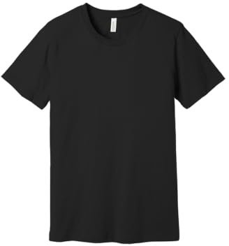 Canvas 3001C Mens Greenwich T-Shirt - Black - S (US)