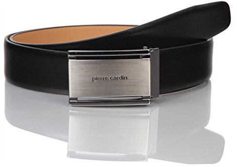 Pierre Cardin Belts Herren Ledergürtel Pierre Cardin Gürtel, Schwarz (Schwarz 10), 90