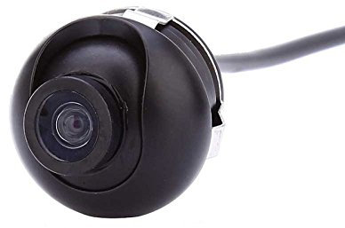 Rückfahrkamera drehbar 360 Grad Farbe mit 6 Meter Kabel Einbau Spiegelung EIN und ausschalten Hilfslinien Distanzlinien vorne hinten Seite für Monitor und Rückfahrsystem 170 180 YMPA RFK-DR