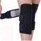Ginocchiere autoriscaldanti per terapia magnetica, 2 pezzi, colore nero
