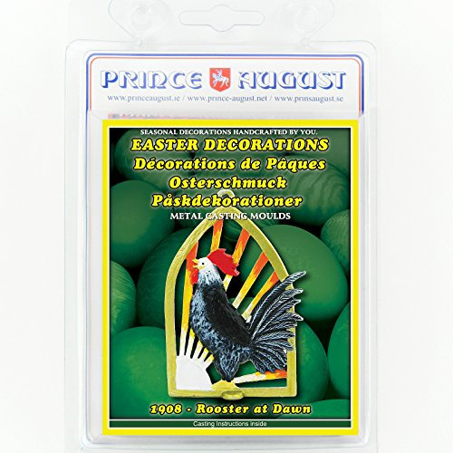 Ostern Dekoration PA1908 Hobby Guss Rooster AT DAWN Form von Prince August