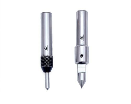 Set of 2 Spring Center Tap Guide Tool to Align Tap for threading Lathe Mill Jig Bore