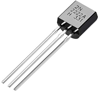 sourcing map 2N2222A Plastic-Encapsulate Power Transistor NPN TO-92 50pcs