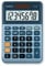 Casio Desktop Calculator MS-80E 8-Digit Currency Conversion Aluminium Front Quick Correction Button Solar/Battery Operated