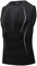 AMZSPORT Canotta Compressione Uomo, Maglia Senza Maniche Aasciugatura Rapida per Bodybuilding Palestra Running, Nero L