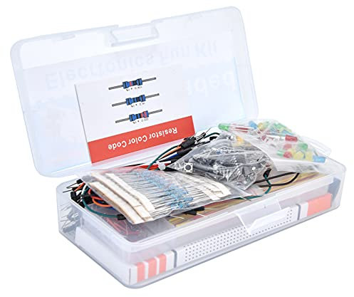 Transistor Kit, Breadboard DIY Tool 830‑Hole Electronic Component Kit School DIY Set Components Kit Starter for DIY for R3/MEGA2560c