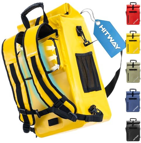 HITWAY Gb1 Minimaliste Unisexe - Adulte (Pack de 1), jaune, L, Moderne