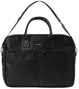 Redbridge Herren Messenger Bag Umhängetasche Kunstleder Schwarz