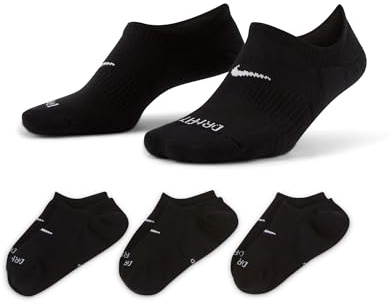 Nike Everyday Plus gepolstert Trainings-Footie-Socken für Damen (3 Paar), DH5463