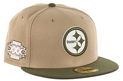 New Era 59Fifty Cap - SIDEPATCH Pittsburgh Steelers - 7 5/8