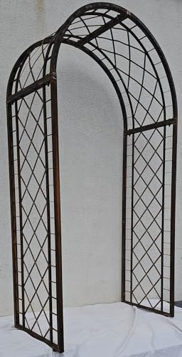 STABIL Rundbogen Rosenbogen Meran-RB 120/220 Roh/Rost Edelrost 120 cm Breit 220 cm hoch