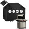 FainFun Copertura Barbecue Impermeabile, 210D Oxford Copertura Barbecue da Esterno in Muratura, Telo Copertura Barbecue Gas, Copertura per Griglia per Barbecue Protezione UV, Impermeabile, Antistrappo