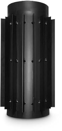 Ofenrohr Rauchrohr Kaminrohr Ø 130 mm Längenelemente - Bögen 45° und 90 ° (Wärmetauscher Ø 130)