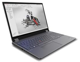 Lenovo ThinkPad P16 Gen 2 21FA - Intel Core i7 13700HX / 2.1 GHz - Win 11 Pro - RTX A2000-32 GB RAM - 1 TB SSD, NVMe, Performance - 40.6 cm (16) IPS 2560 x 1600 (WQXGA) @ 165 Hz