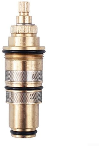 Cartuccia di ricambio per doccia, 20-50 ℃ cartuccia termostatica universale con valvola di controllo della temperatura, kit di riparazione per rubinetto termostatico