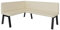 FURNISTAR Eckbank Akiko Metal A - Eckbankgruppe für Ihrem Esszimmer, Küche modern, Sitzecke, Essecke. Perfekt für Küche, Büro und Rezeption. Solide und Starke Verarbeitung. (128x168-Links-Soft18)