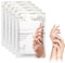 Ziegenmilch Niacinamide Handmasken – Hydratisierende Handschuhe Für Trockene, Rissige Hände, 5 Stück, Pflege Und Reparatur Rauer Haut, Für Weiche Und Glatte Hände, Geeignet Für Frauen & Männer