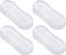 5Pcs Transparent Toilet Seat Bumper Set, Silicone Strong Adhesive Toilet Seats Lid Bumpers, Toilet Seat Buffers, Toilet Lid Rubber Pads for, Home Hotel and Hospital and Toilet Parts Toilet Seats