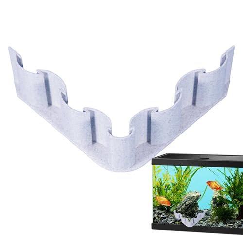 Aquarium Substrat Barriere, Aquarium Substrat Trennwand, Dekorativer zum Trennen von Schichten in Aquarien & Terrarien (Mehrere Größen), Terrarienschichtteiler