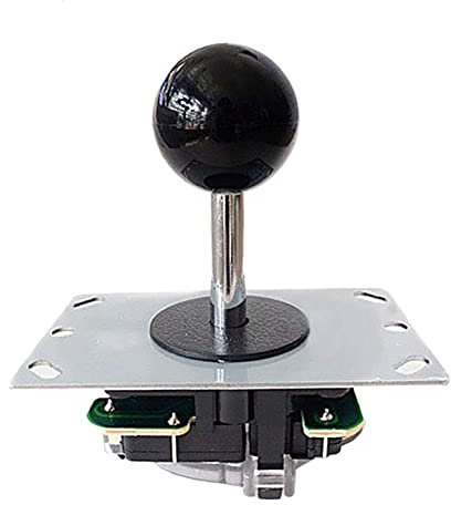 Carlgelrag Arcade Joystick Controller Joystick Joystick con Scheda a Circuito 5P Pin Joystick Luminoso Console di Gioco Maniglia I