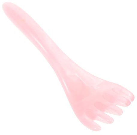 OATIPHO Kopfhautmassagegerät aus Kunstharz Gua Sha Kamm für Massage Kratzer und Kämmfunktion Tragbar und Geeignet für Verschiedene Anwender