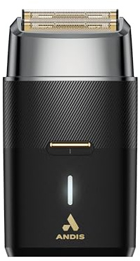 Andis 563614 TS-3 ProFoil Plus II Titanfolienrasierer, sanfte Rasur, kabellos, Hochgeschwindigkeitspräzision, schwarz
