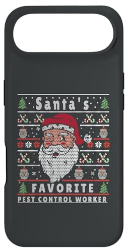Santas XMAS Ugly Christmas Pest-Control-Worker Case for iPhone Air