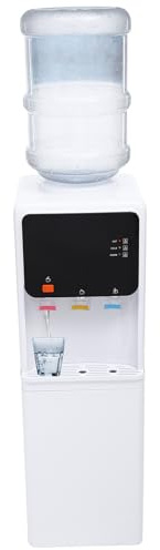 Etage Debout Fontaine À Eau, Distributeur d'eau Réfrigérée, Bottom Loading Water Cooler Dispenser, Eau Chaude Et Eaus Froide À Température Ambiante 3 Fonctions pour Maison Bureau Commerce (Type B)