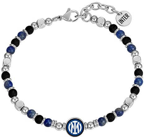 Clondo Armband für Herren und Damen, aus Stahl, offizielle Kollektion Fußball, elegantes und sportliches Accessoire mit Logo, Geschenkidee für Fans, verschiedene Modelle erhältlich
