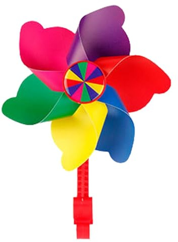 Fahrrad-Lenker-Spinner – 15 Cm Fahrrad-Windspinner, Buntes Lenker-Windrad | Weiche Klinge, Dekorationsspielzeug | Kinderfahrradzubehör Für Roller, Trike, Wagen, Outdoor-Fahrspaß-Set, Kit Pack Pro Set 1