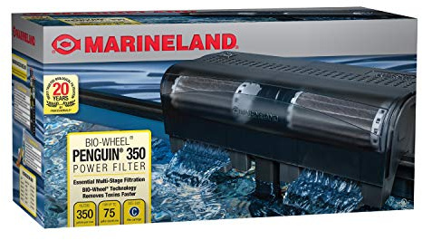 Marineland Penguin Bio-Wheel Power Filter, Multi-Stage Aquarium Filtration