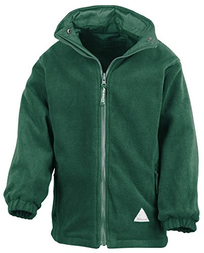 Kids reversible stormstuff jacket bottle green/bottle green age 7-8