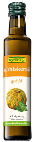 Rapunzel Kürbiskernöl geröstet, demeter, 1er Pack (1 x 250 ml) - Bio