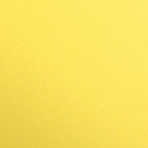 Clairefontaine 97154C Tonzeichenpapier Pack, 25 Bögen Premium, 50 x 70 cm, 120 g, zitronengelb