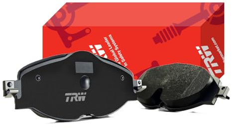 TRW GDB1919 Brake Pad Set of 4 Compatible for BMW 3 (F30, F80) 2011-2018 Rear Axle and Other Vehicles