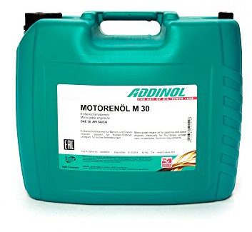 ADDINOL M30 OLDTIMER - MOTORENÖL (SAE Klasse 30 // Viskosität 11,0) mineralisch, 20 L Kanister