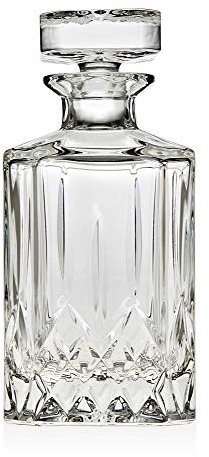 Godinger Silver Art Oxford Crystal Collection Whiskey Decanter With Stopper (650ml)