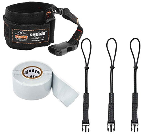 Ergodyne Squids 3192 Wrist Lanyard Tethering Kit - 3lb (1.4kg)