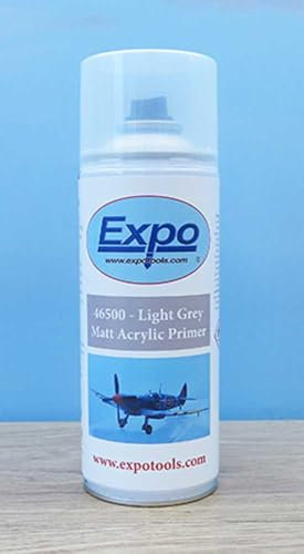 Expo Tools 46500 Light Grey 400ml Acrylic Model Primer