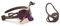 schleich 42491 Sattel & Zaumzeug HORSE CLUB Lisa & Storm, für Kinder ab 5-12 Jahren, HORSE CLUB - Zubehör