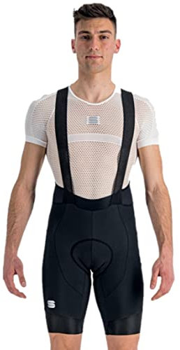 Sportful GTS BIBSHORT, Pantaloncini Ciclismo Uomo, Black, S