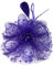 Xiang Ru Stirnbänder Mit Feder Netz Damen Mädchen Fascinators Hut Cocktail Tea Party Headwear Violett