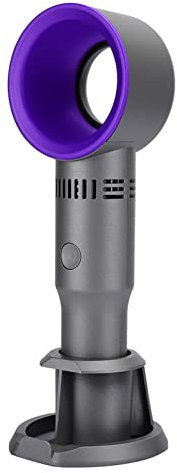 Heayzoki Ventilateur à Main, Ventilateur sans pales Mini Ventilateur Portable Rechargeable USB Portable de quatrième génération Ventilateur de Refroidissement Personnel électrique Portable(Violet)