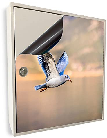 Stromkasten Magnet Bild Deko Stromverteiler Sicherungskasten Hager Motiv Vogel, Stromkasten Höhe:40 cm, Stromkasten Breite:30 cm