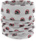 BRISA VW Collection - Volkswagen Unisex Schlauch-Schal-Bandana-Hals-Tuch-Sturm-Haube-Multifunktion-Mund-Nase-Schutz T1 Bulli Bus (Vintage Logo/Grau)